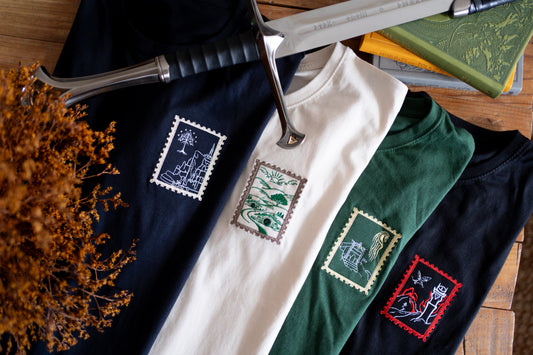 Pack 4 camisetas Sellos de la Tierra Media