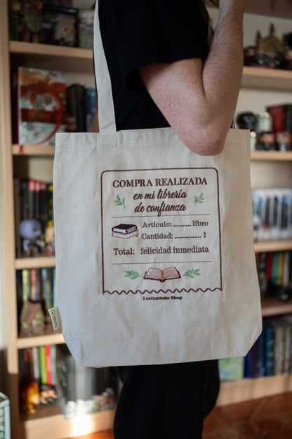 Totebag "Mi librería de confianza"