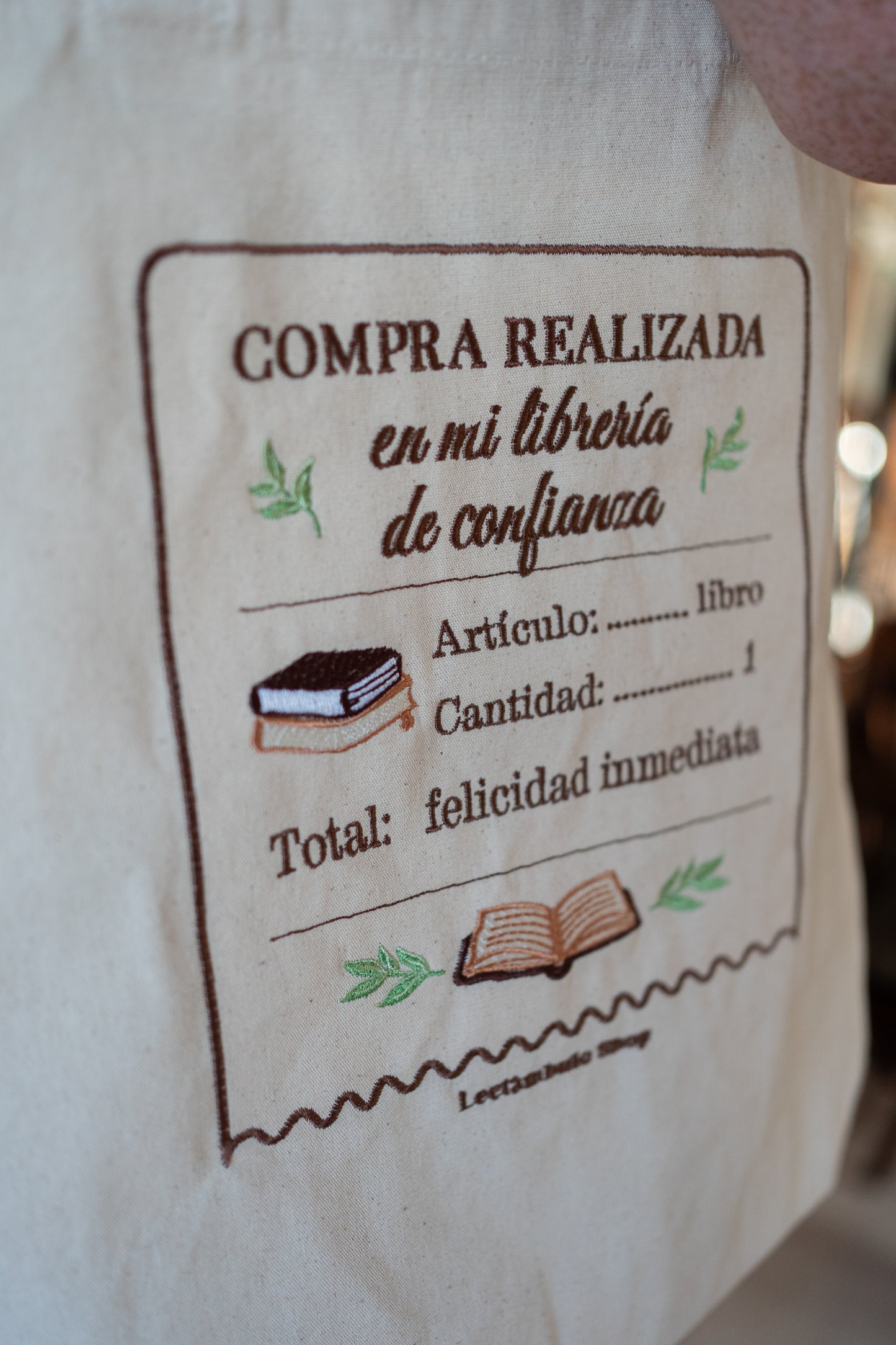 Totebag "Mi librería de confianza"