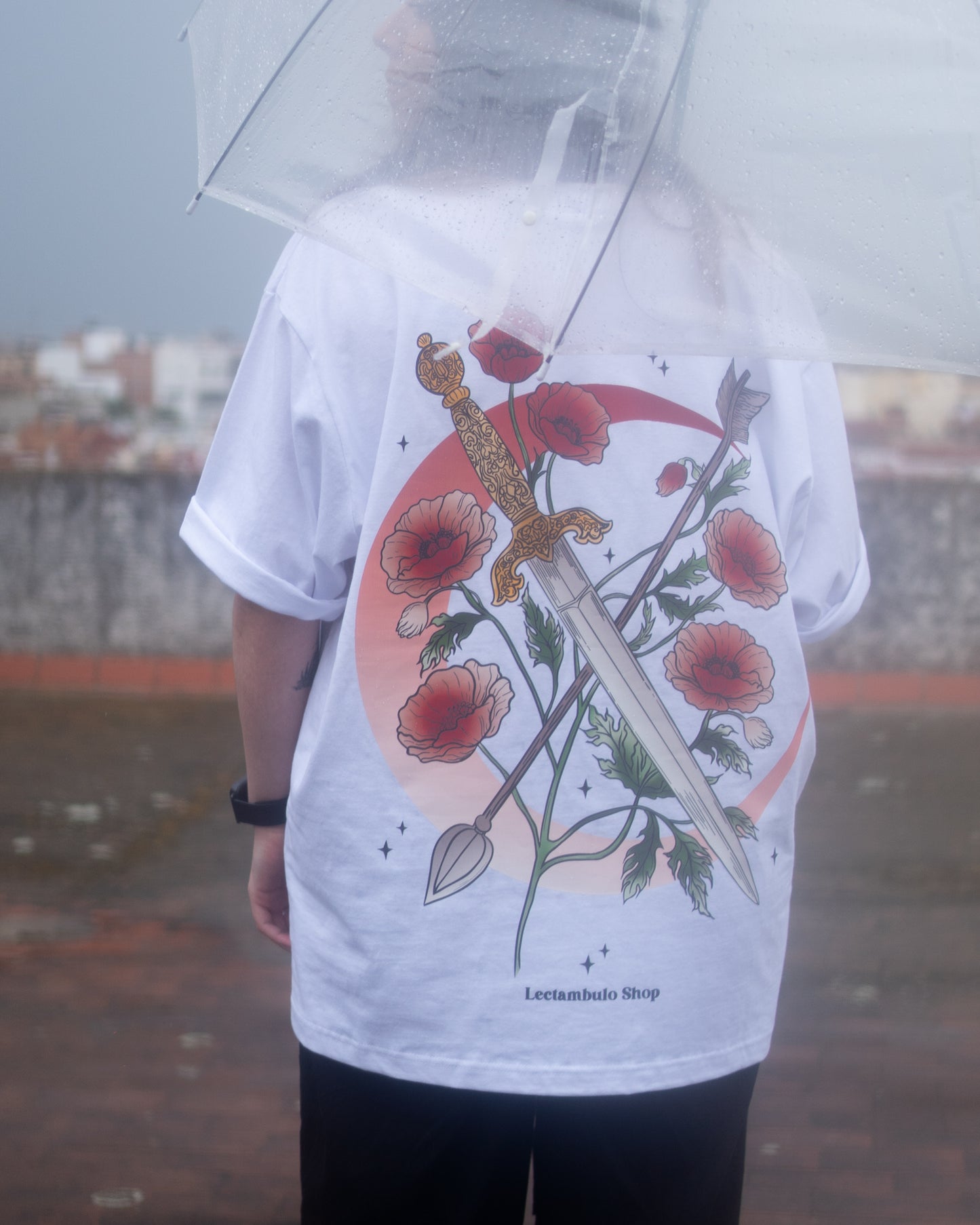 Camiseta Oversize De Sangre y Cenizas
