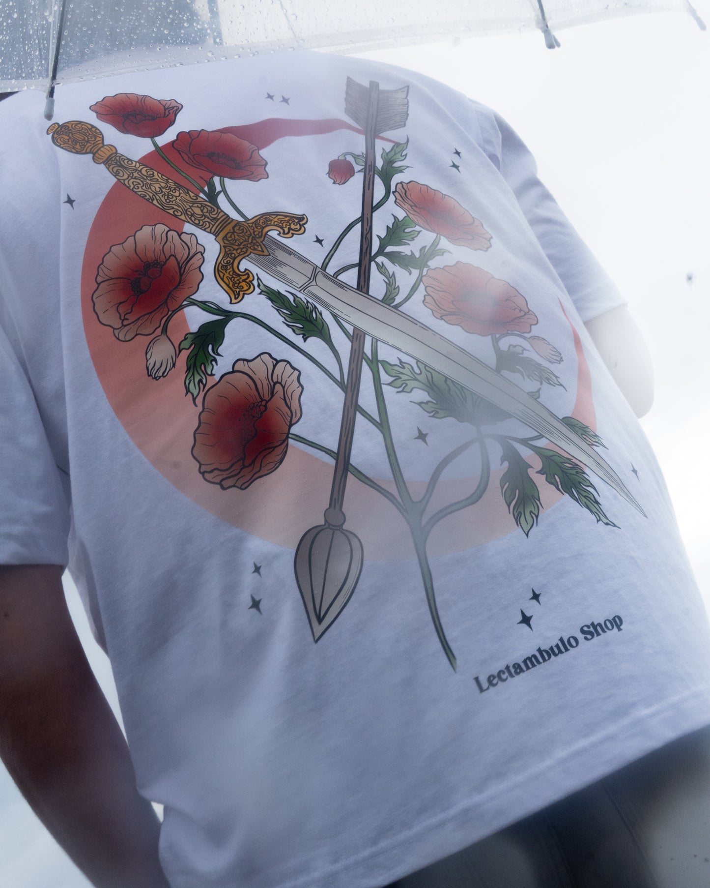 Camiseta Oversize De Sangre y Cenizas