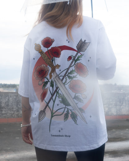 Camiseta Oversize De Sangre y Cenizas
