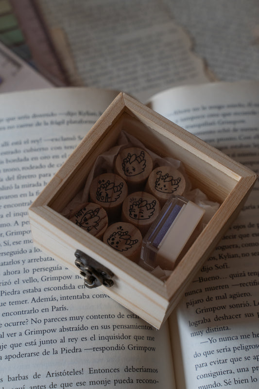 Fantasy Stamps (sellos literarios) ✨🐲