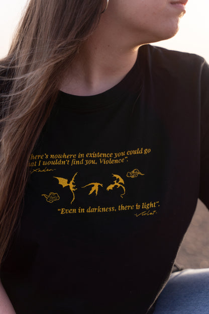 Camiseta Violet & Xaden